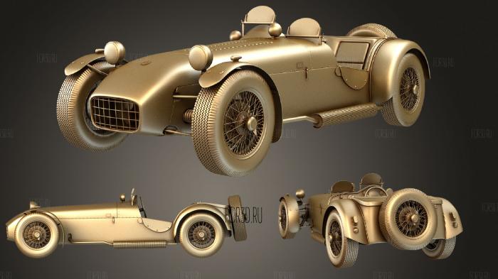 Lotus 7 (Mk1) 1957 3d stl модель для ЧПУ